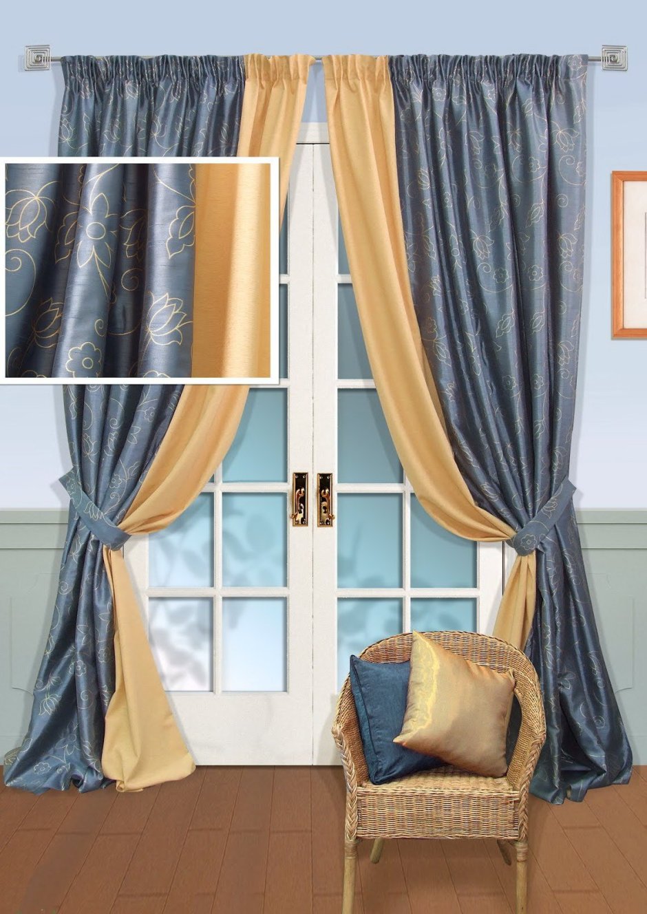 Двойные занавески