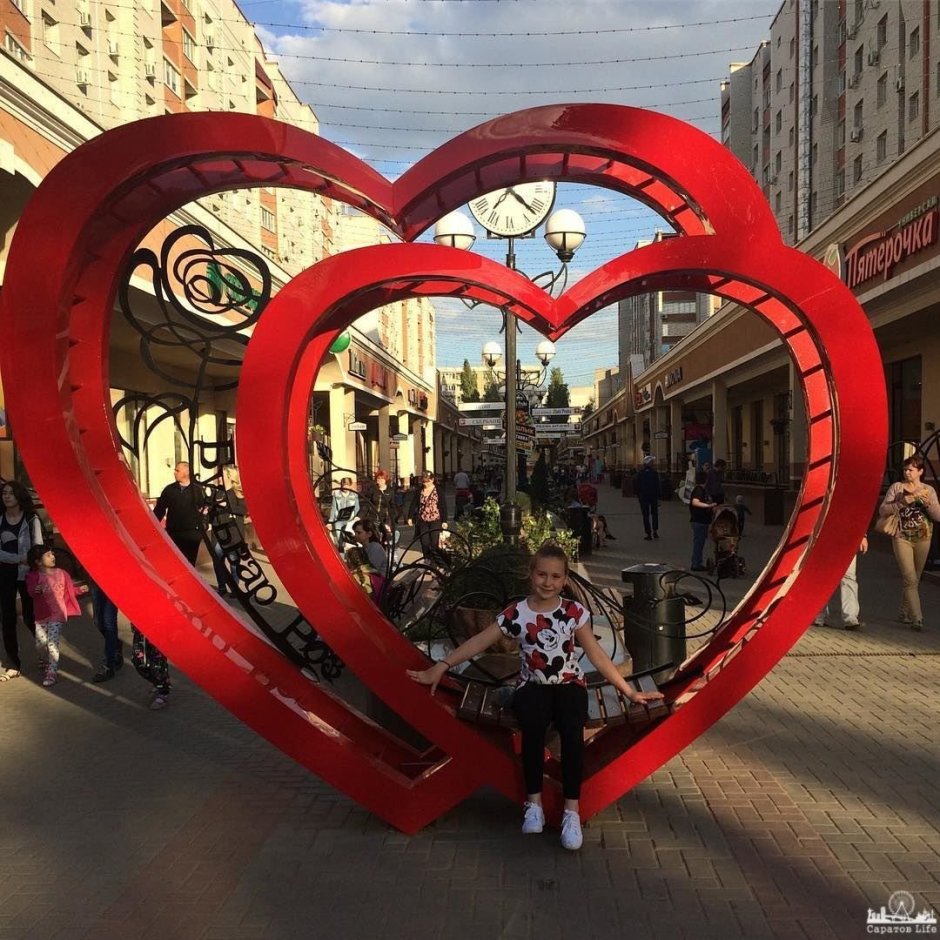 Арка в виде сердца