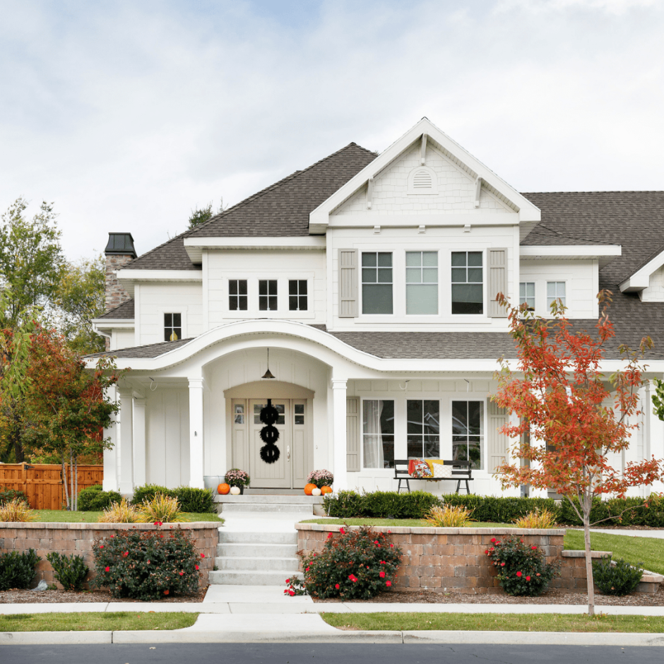 Красивые фасады домов