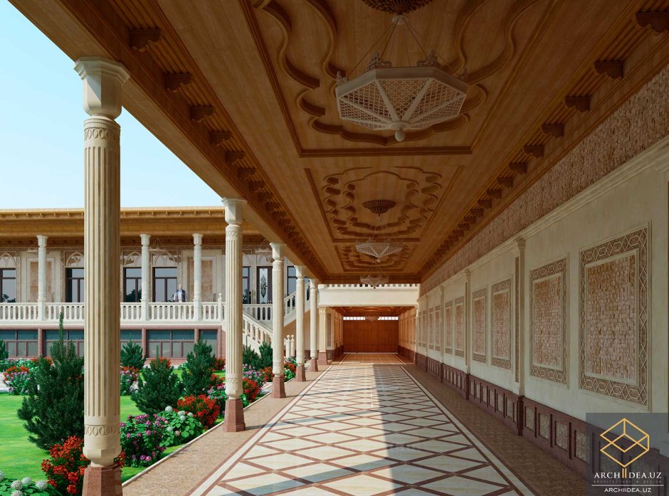 Проект в Узбекистане дарвозахона