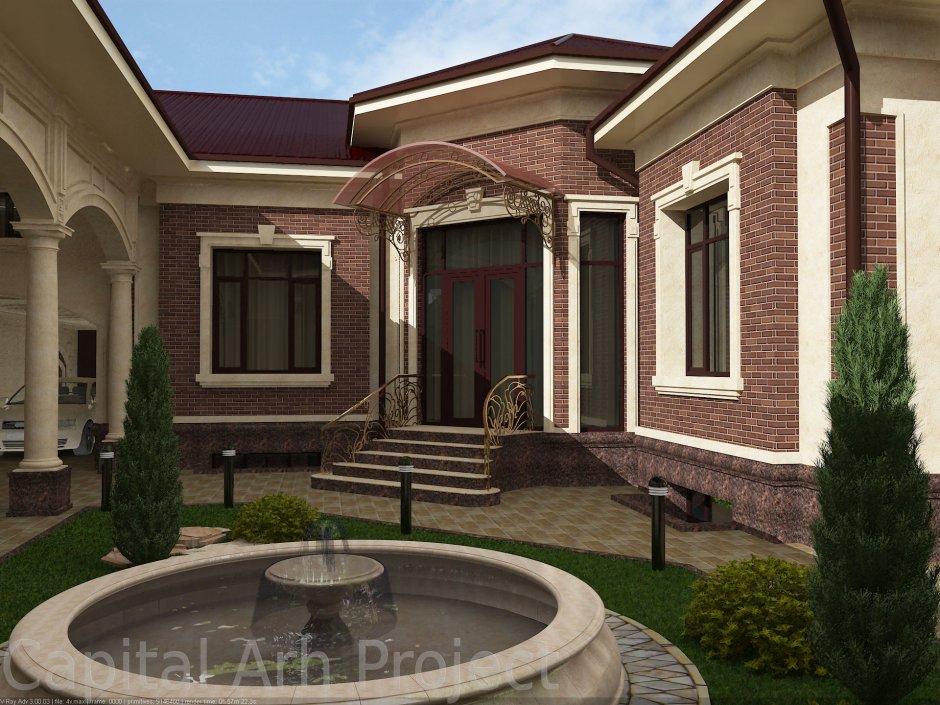 Проекты домов в Узбекистане одноэтажный