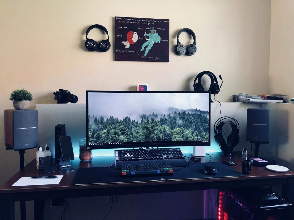 Красивое рабочее место ПК