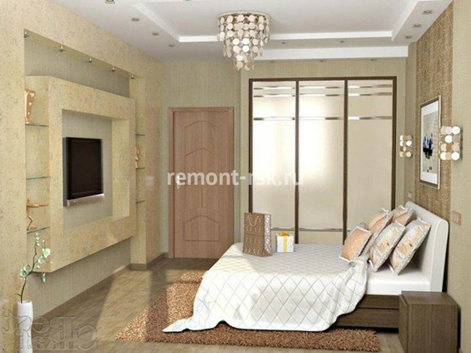 Раздвижные двери в спальню