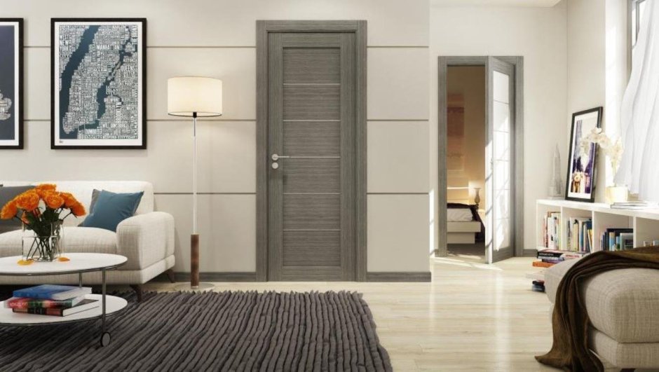 Пластиковая дверь на кухню