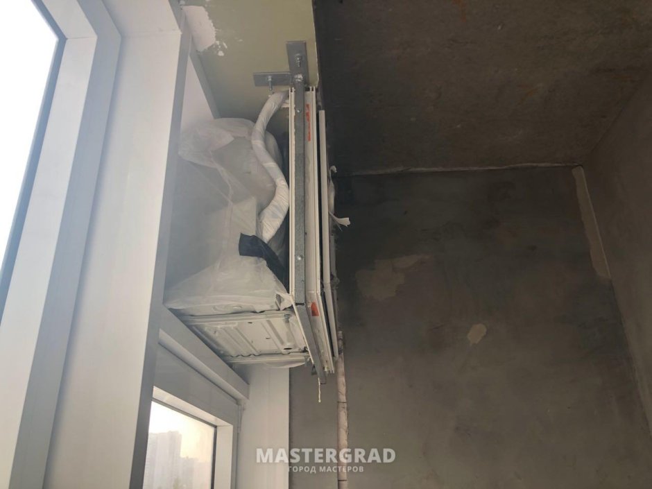 Кондиционер в тамбуре