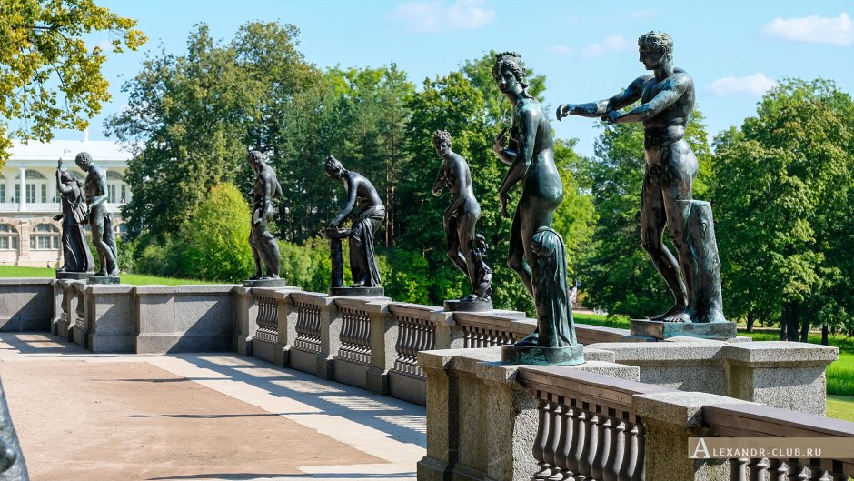 Екатерининский парк гранитная терраса