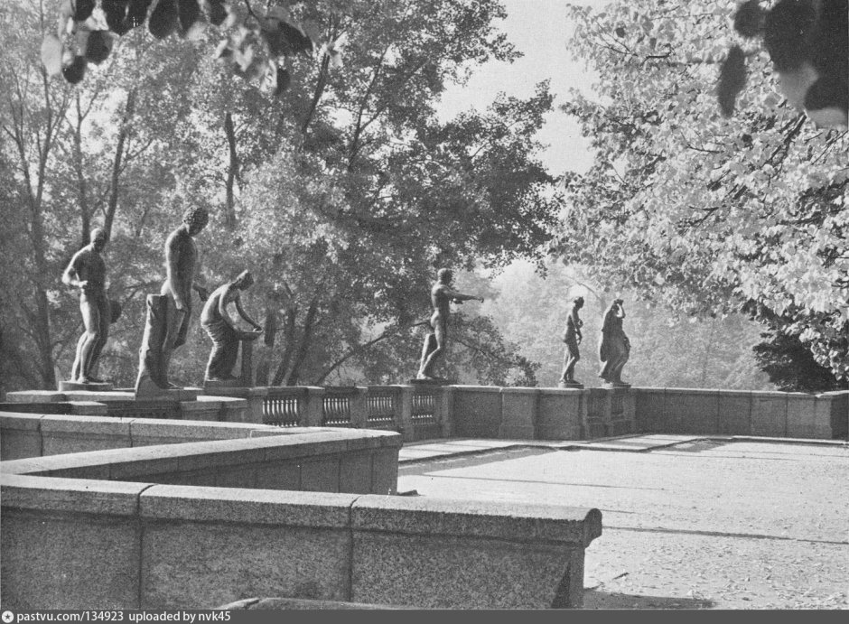 Екатерина кий парк Пушкина в 60 и 70 х годах