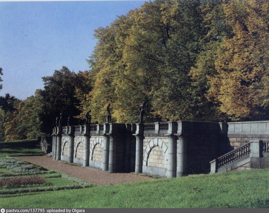 Екатерининский парк в 60-е годы г Москвы