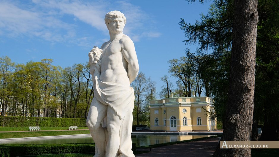 Геркулес в Екатерининском парке город Пушкин