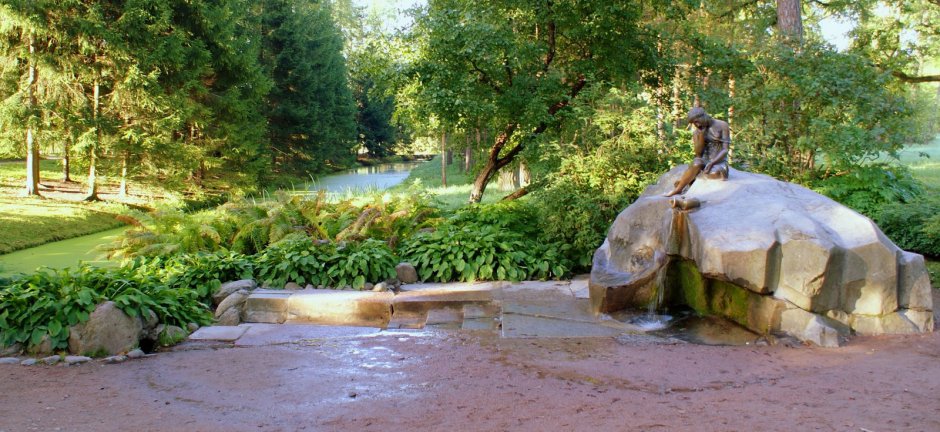 Екатерининский парк Царское село молочница