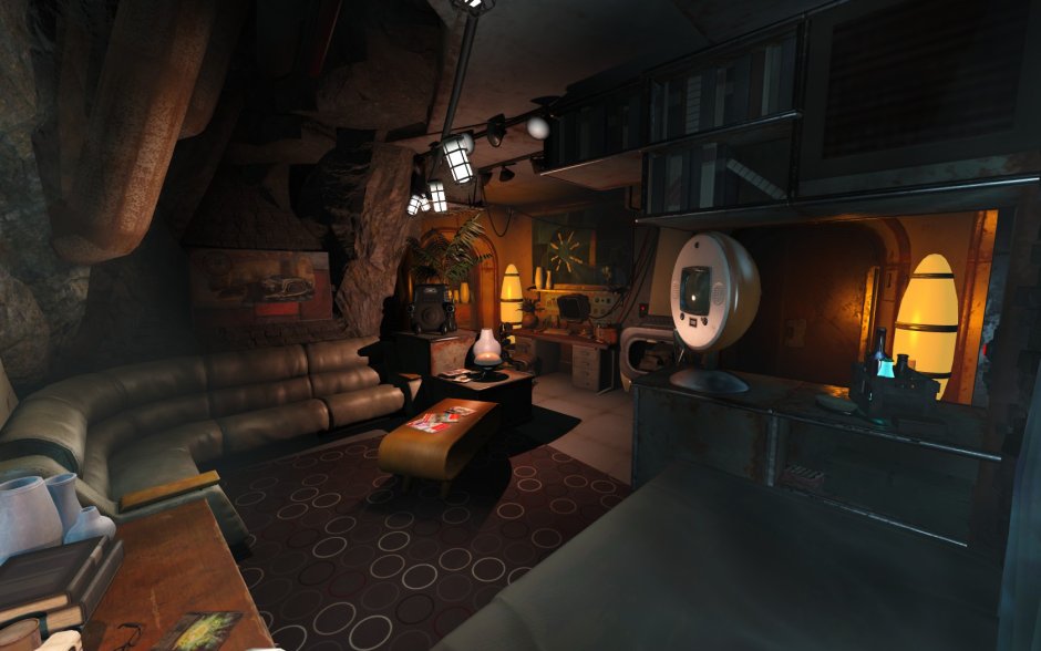 Бункер фоллаут внутри