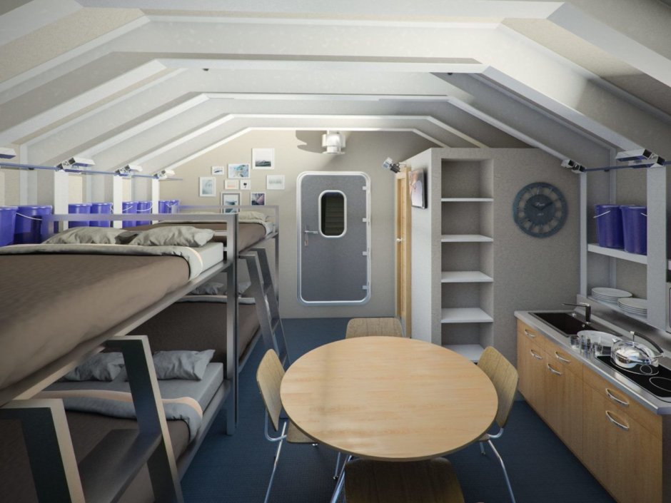 Современный подземный бункер