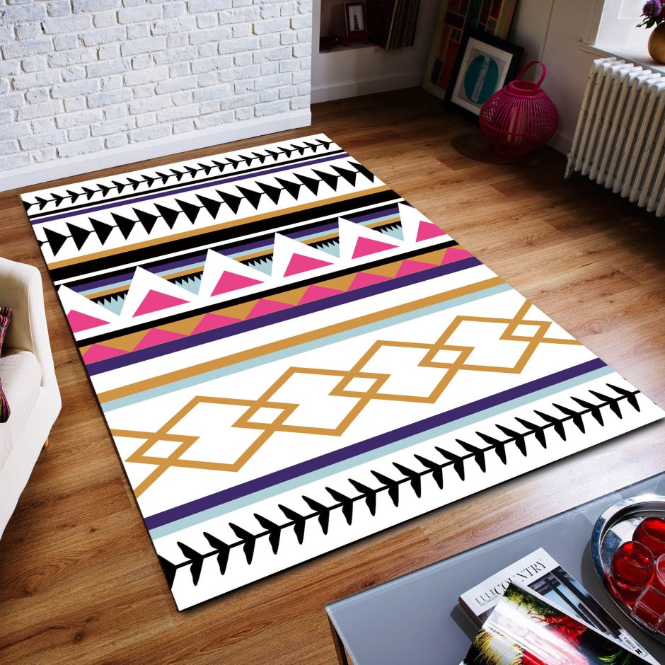 Коврик в скандинавском стиле