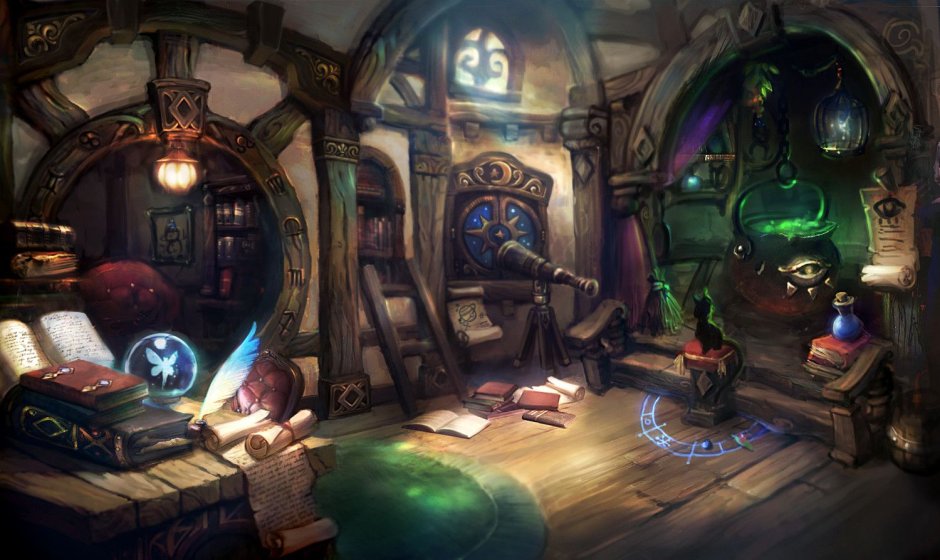 Лавка волшебника ДНД