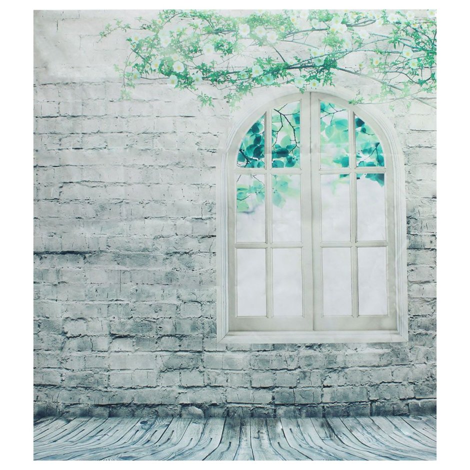 Стена с окном