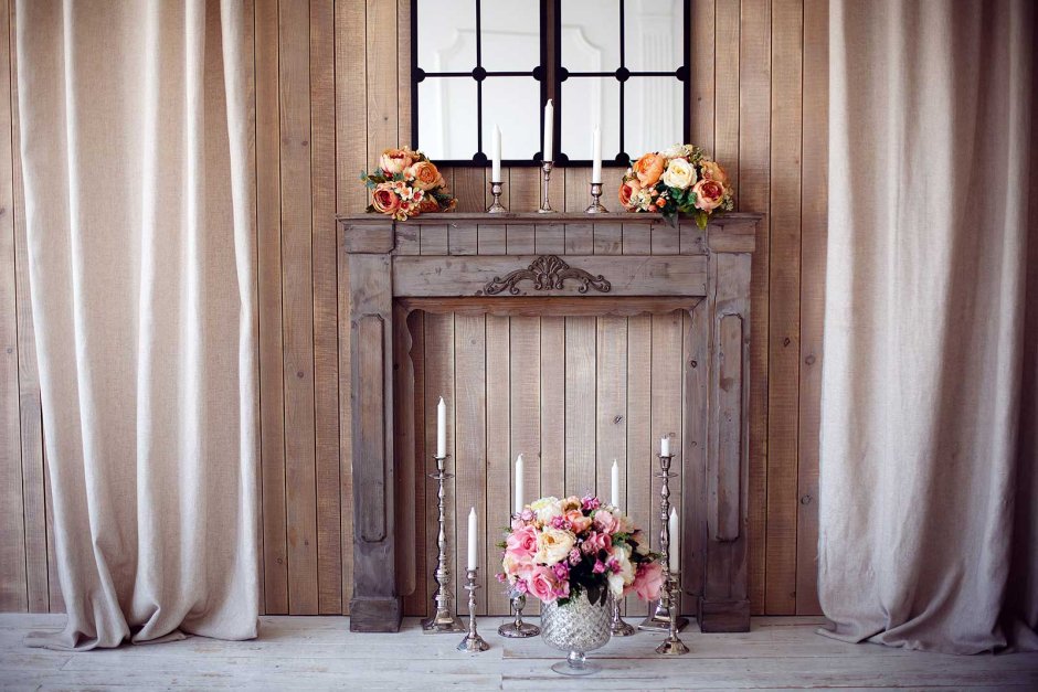 Фотостудия с камином