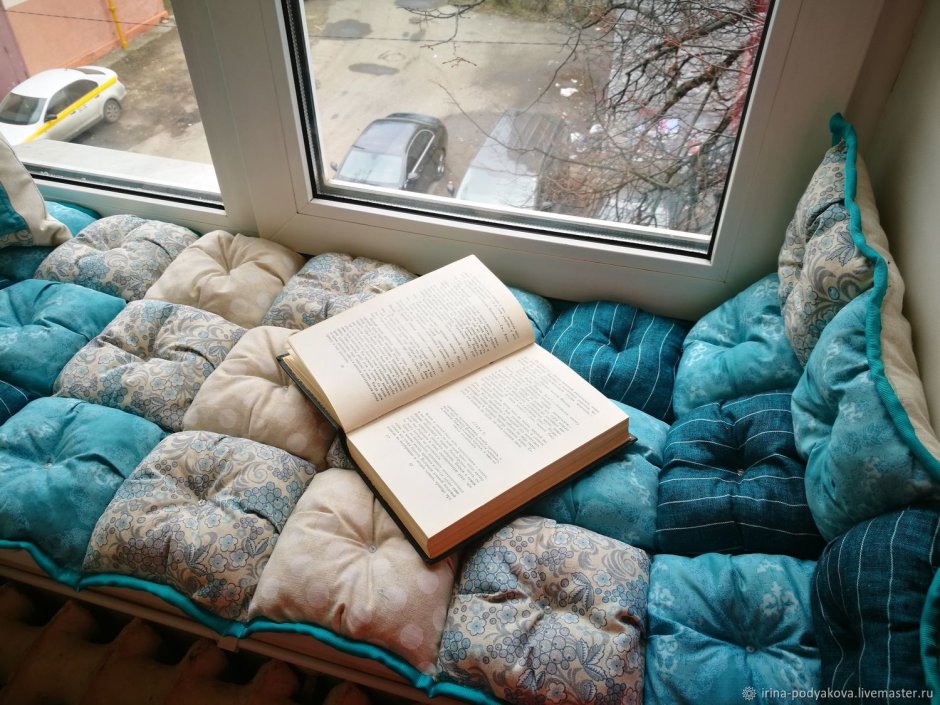 Мягкий матрасик на подоконник