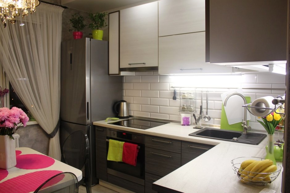 Кухни 9.7 кв м ленинградка