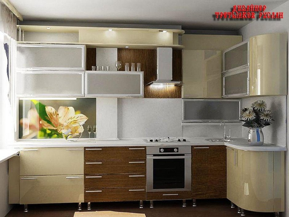 Кухня в панельной 9 этажке