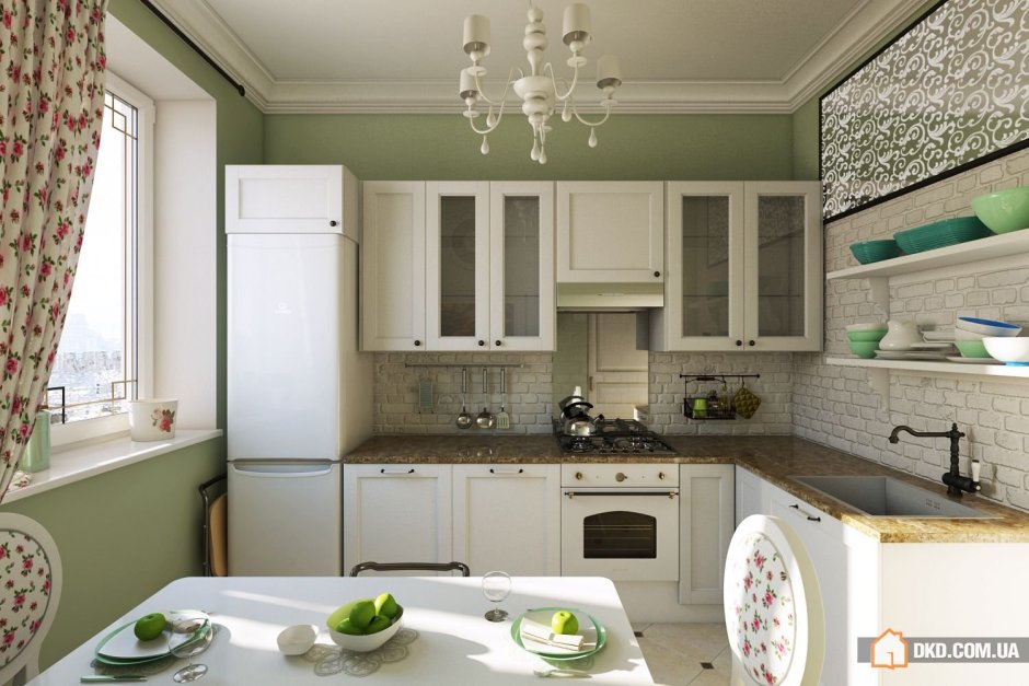 Кухонный гарнитур в сталинку