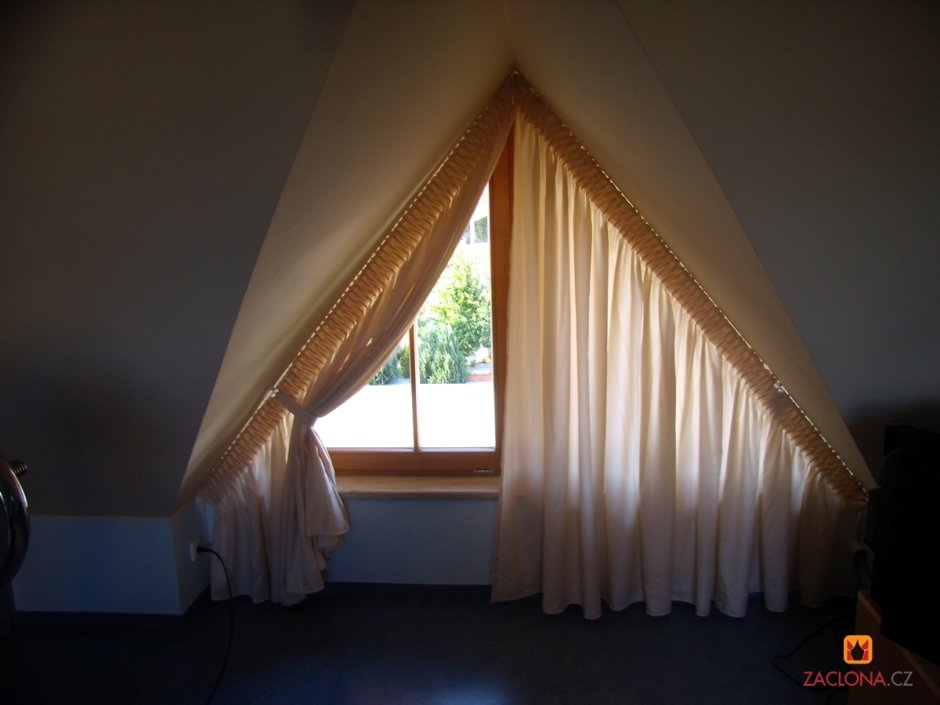 Шторы на нестандартные окна