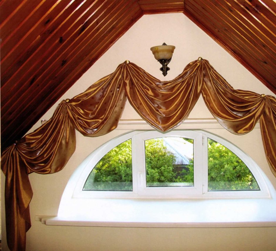 Шторы в дачный домик