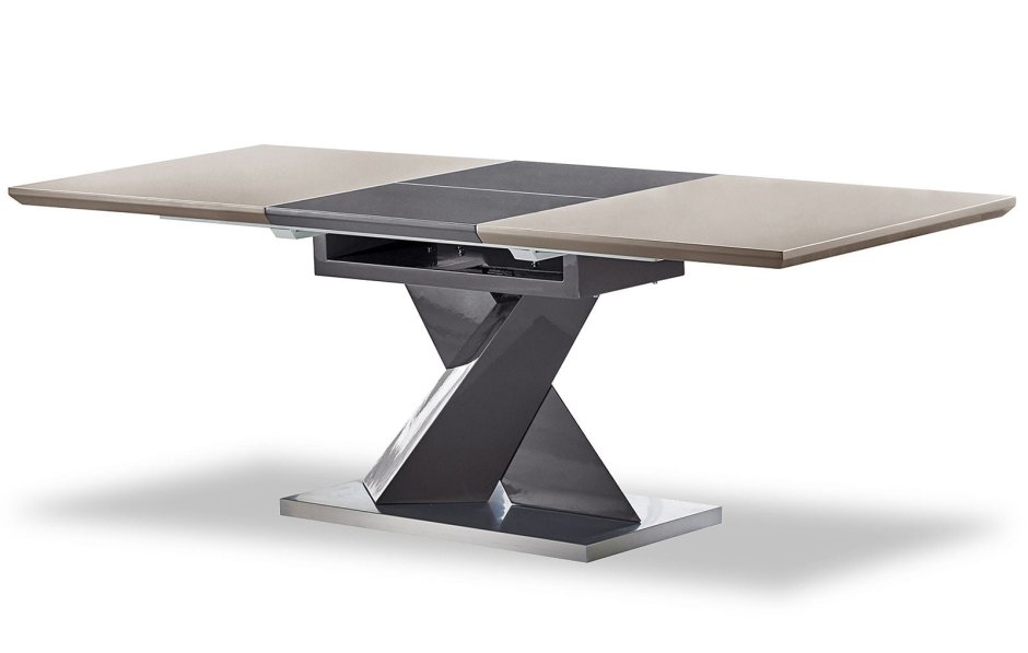 Стол трансформер Рим 10.1 белый шпон