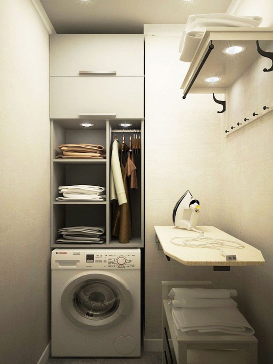 Шкаф для стиралки и сушилки