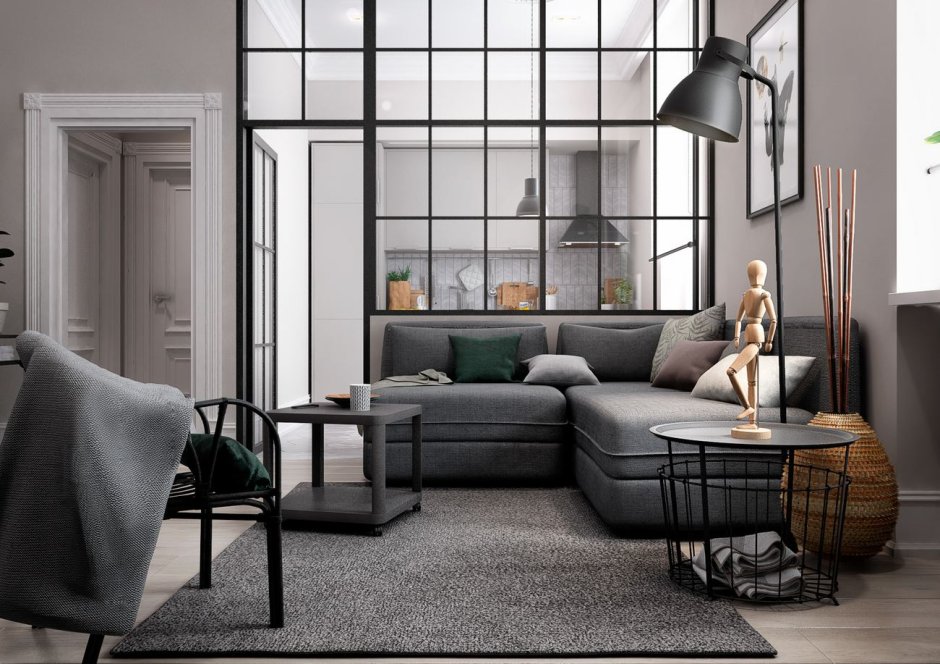 Интернациональный стиль в интерьере квартиры