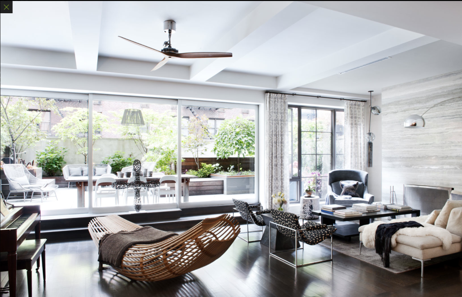 Квартира лофт в Нью-Йорке