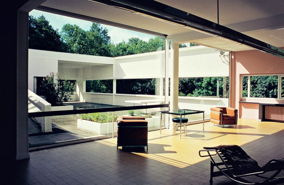 Вилла Савой в Пуасси 1930 арх Ле Корбюзье