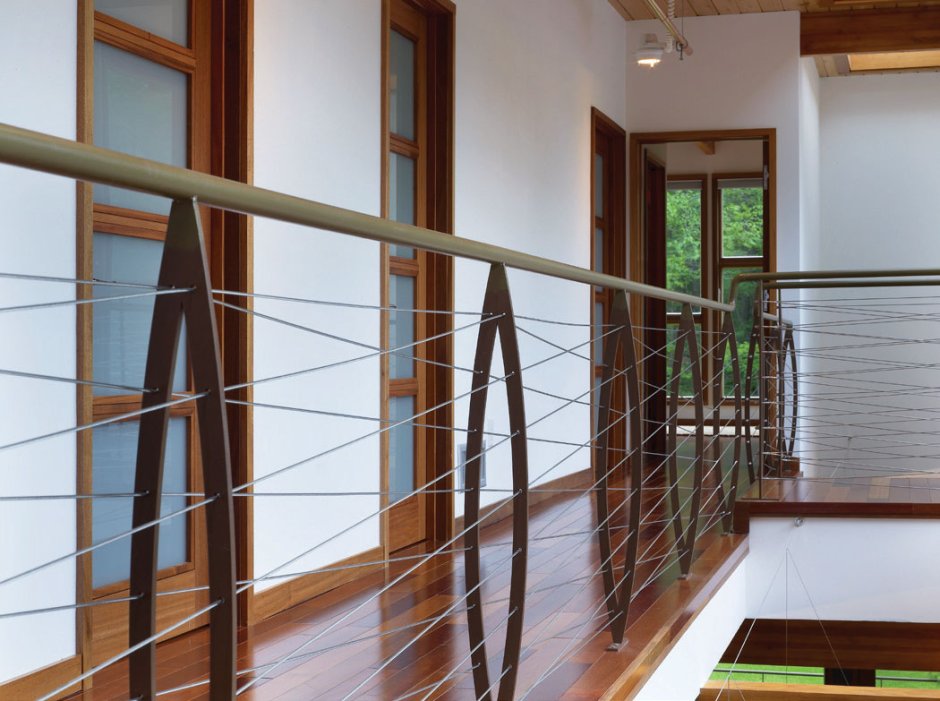 Перила тросовые