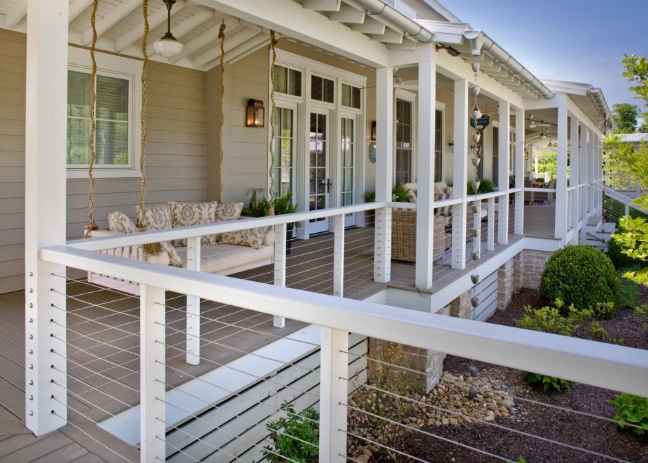 Перила на веранде