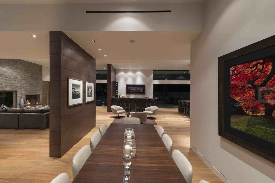 Современный интерьер в частном доме