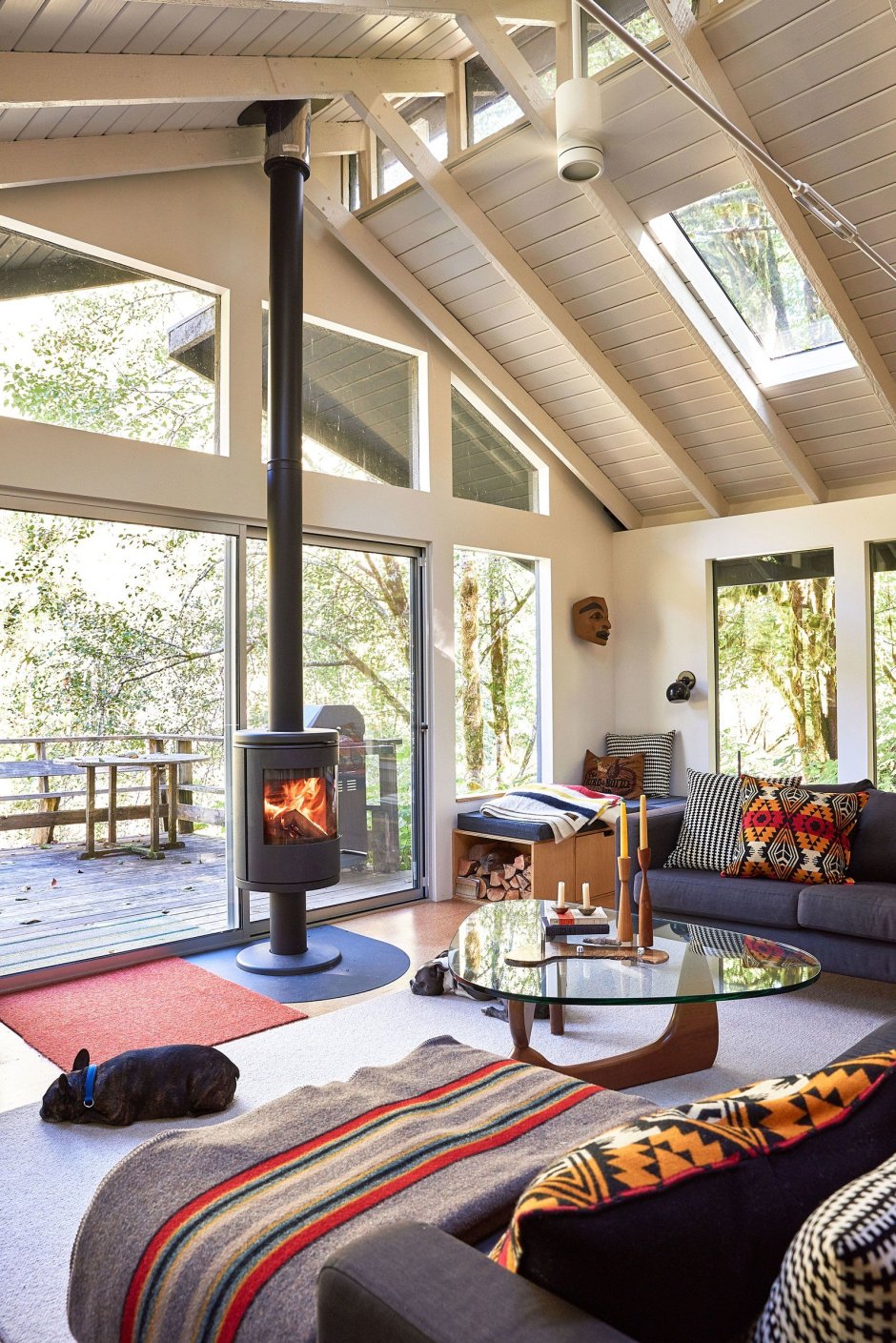 Интерьер каркасного дома