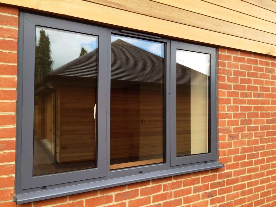 Окна алюминиевые р2сп