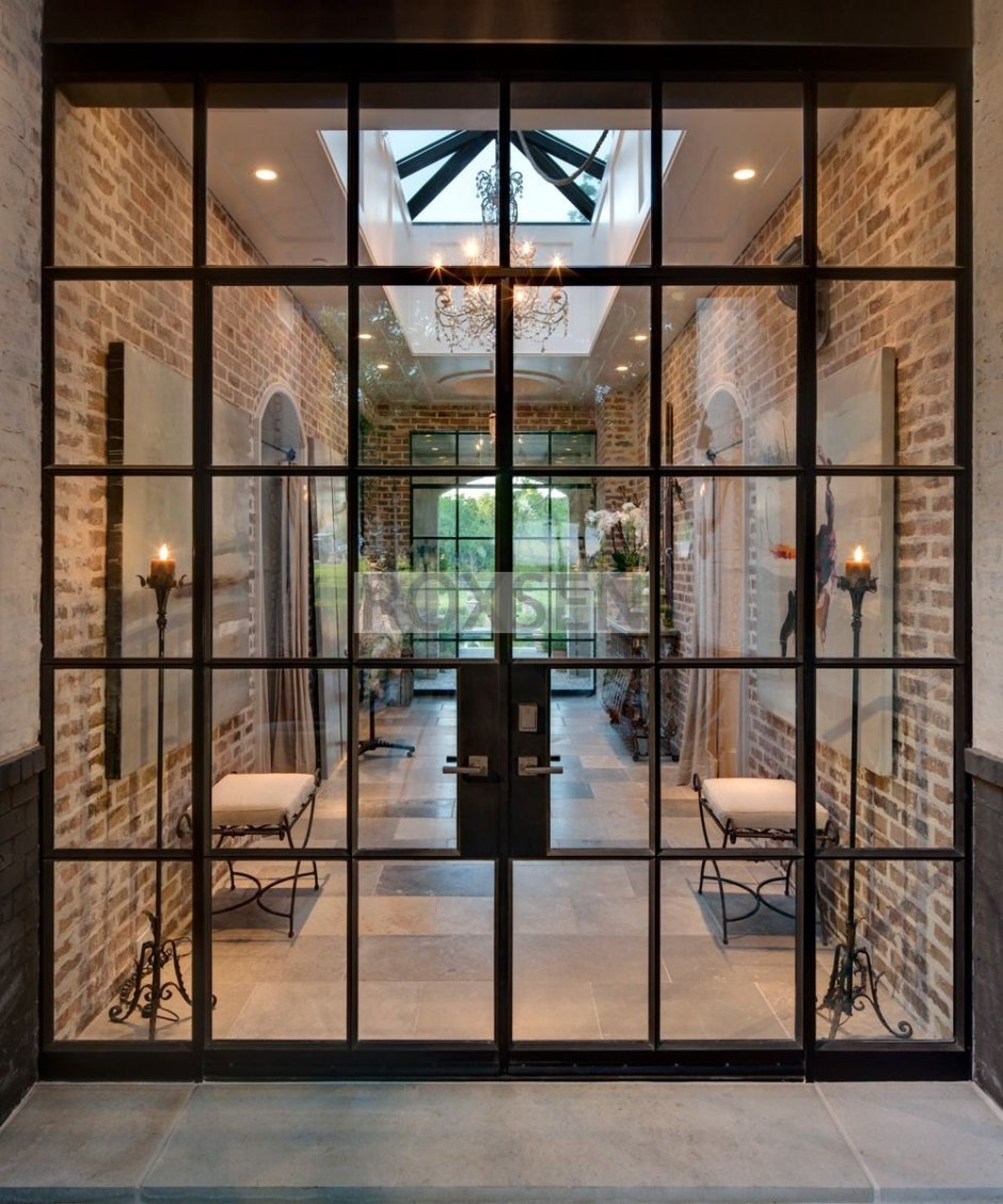 Черные пластиковые окна