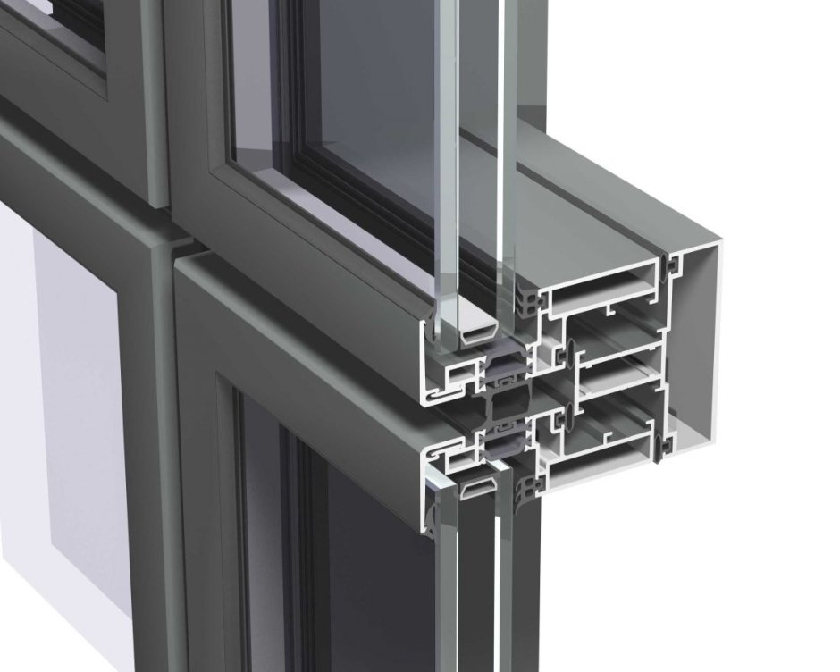 Профиль москитная сетка RAL 7016