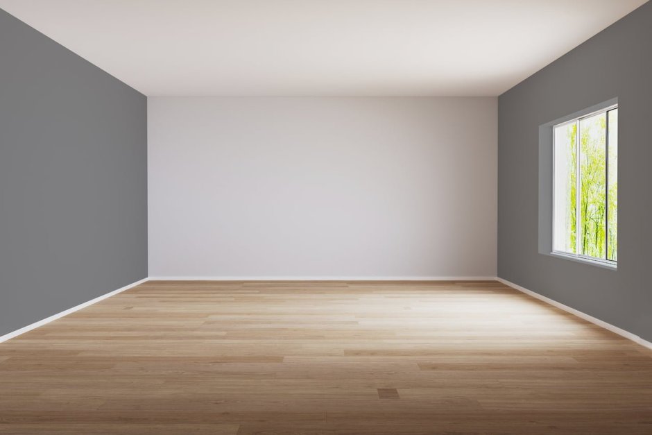 Пустая комната с окном