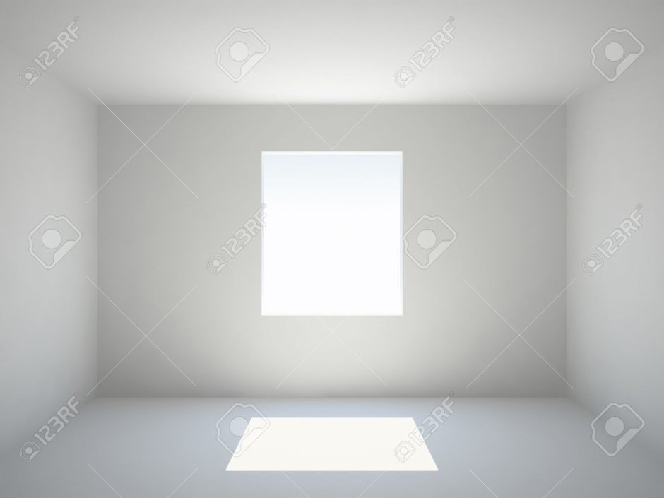 Комната со светлыми стенами