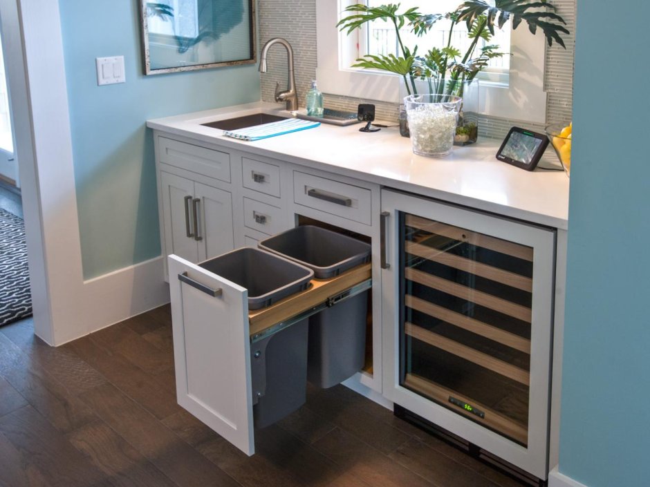 Шкафы в маленькую кухню