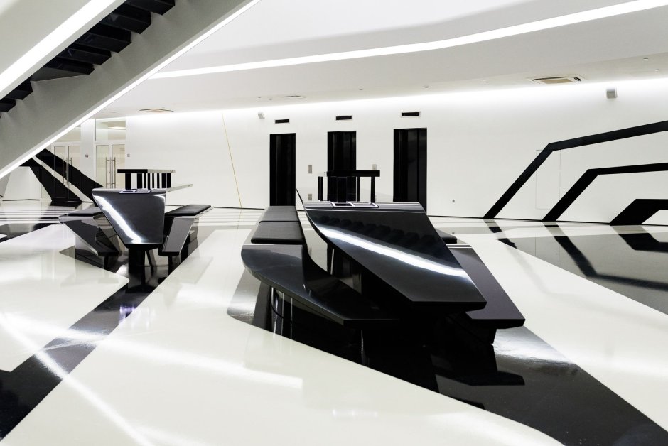 Заха Хадид интерьеры