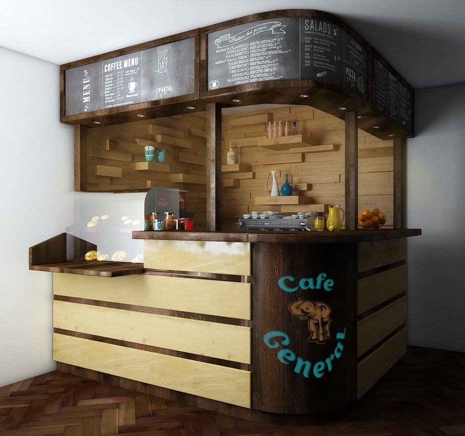 Креативная барная стойка