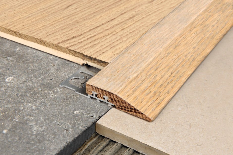 Напольный профиль из анодированного алюминия PROSLIDER LR