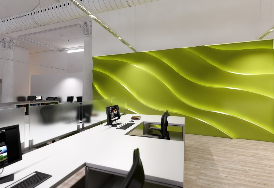 Световая 3d панель Zaha