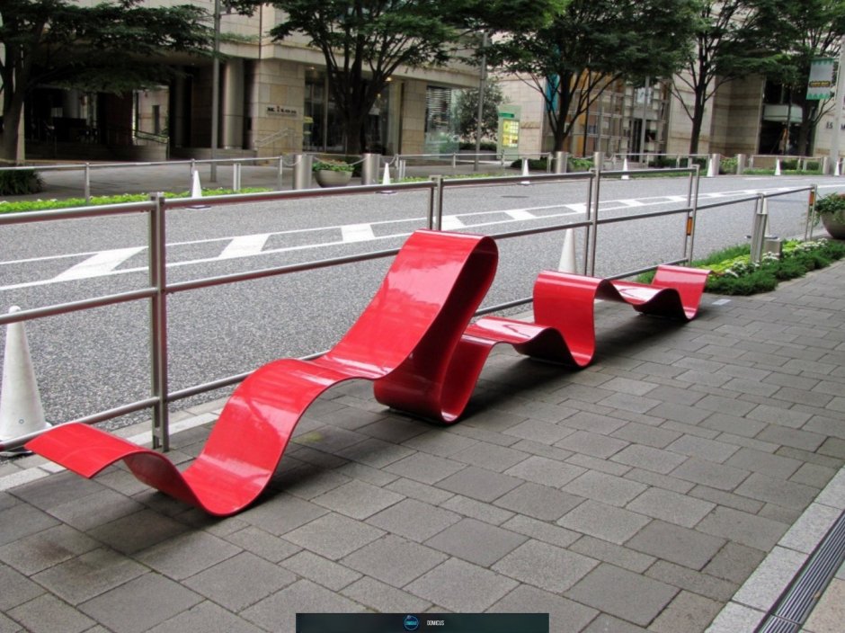 Необычные скамейки