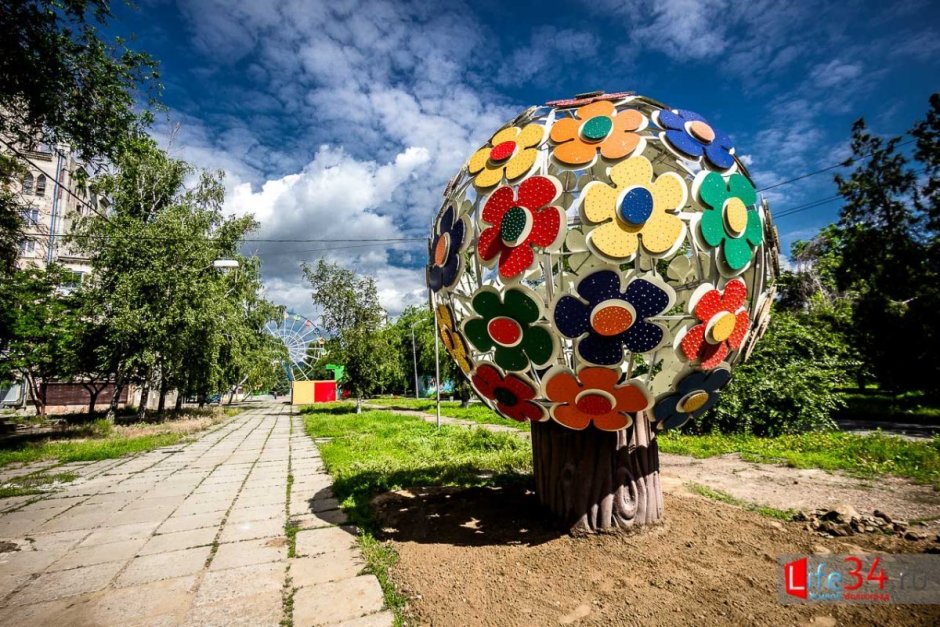 Арт объект в детском саду