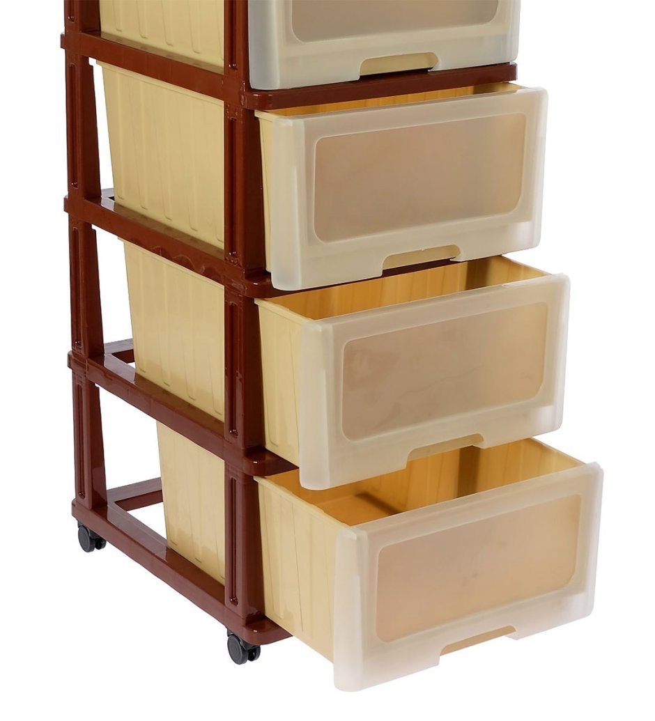 Контейнер с 2-мя выдвижными лотками Plastic Drawer 110x90x160 мм