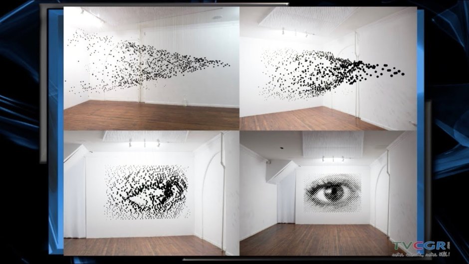 Анаморфоз инсталляция