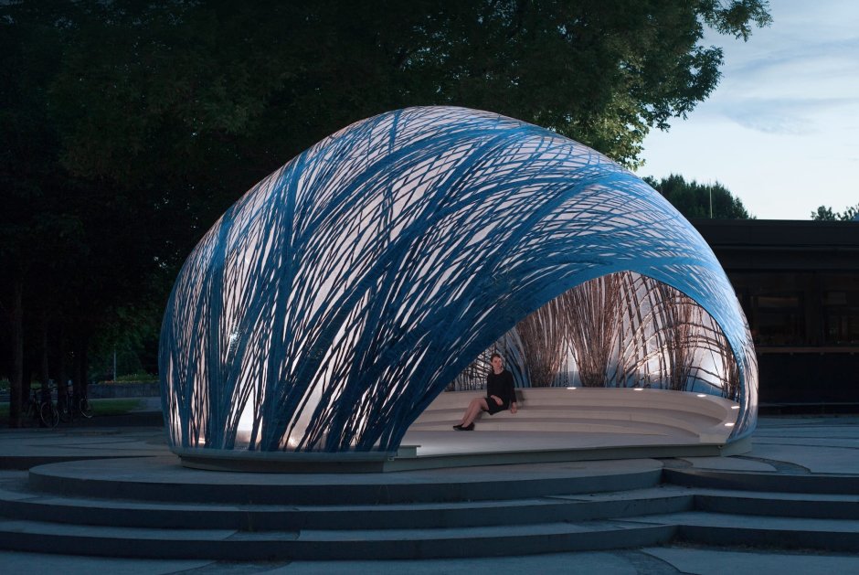 ICD/ ITKE research Pavilion 2014-15